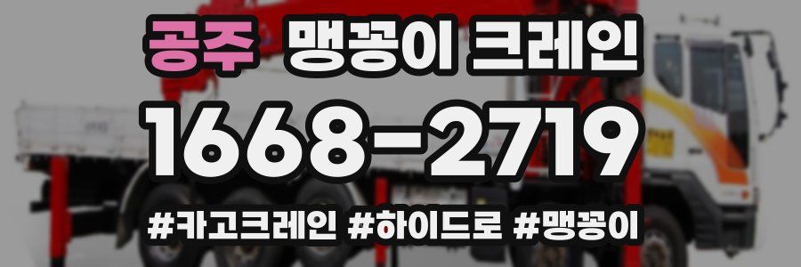 공주 맹꽁이 크레인