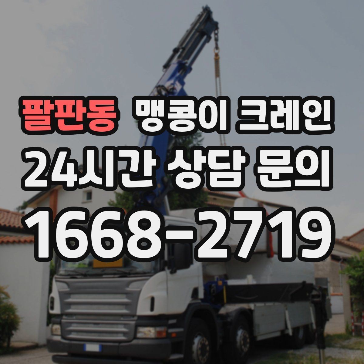 팔판동 맹콩이 크레인 출입로 사진이 왜 중요한지 한 번에 정리