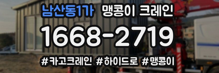 남산동1가 맹콩이 크레인