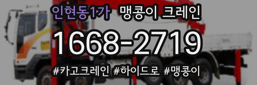 인현동1가 맹콩이 크레인