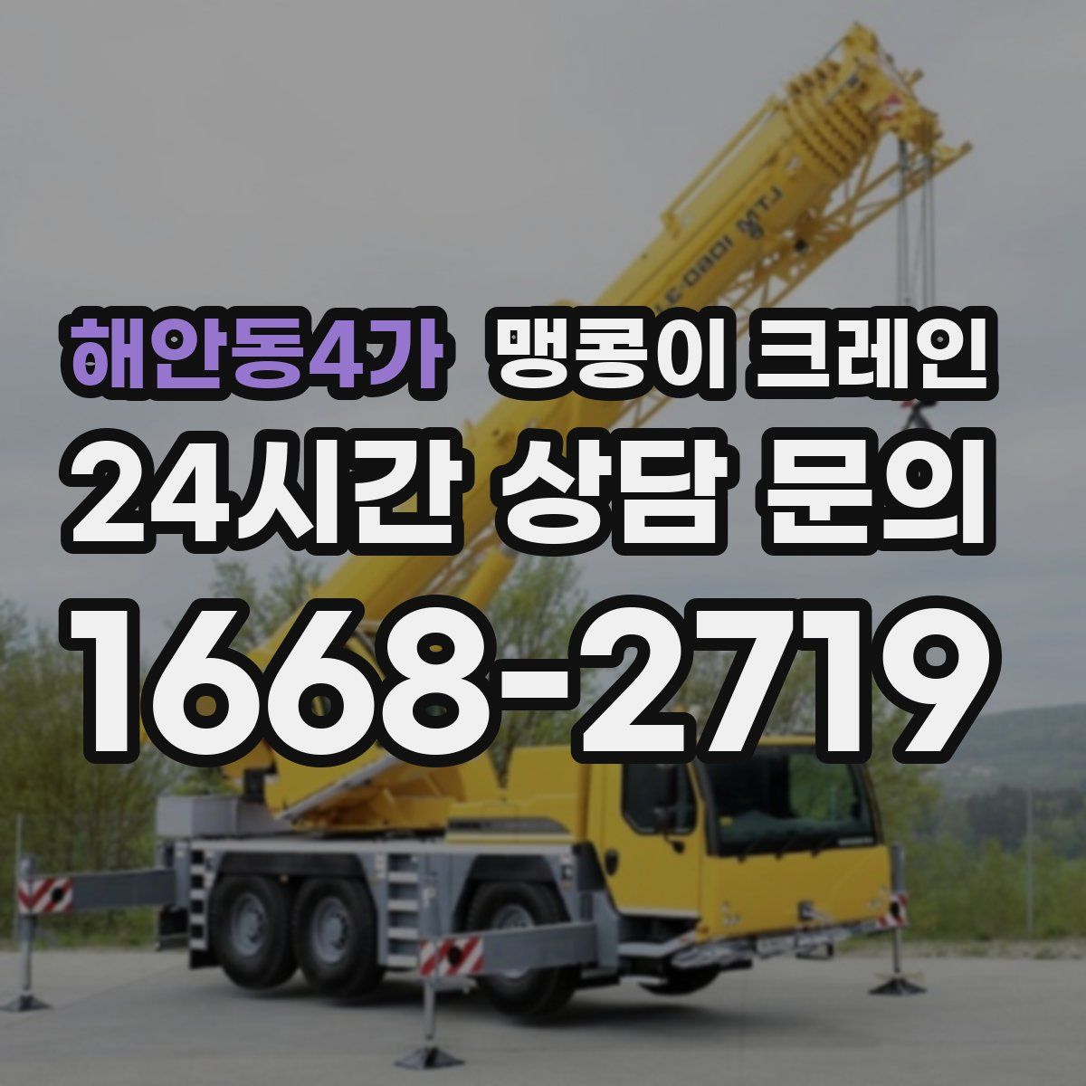 해안동4가 맹콩이 크레인