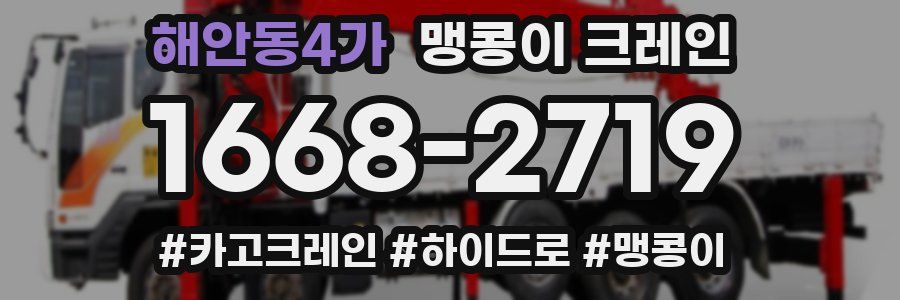 해안동4가 맹콩이 크레인