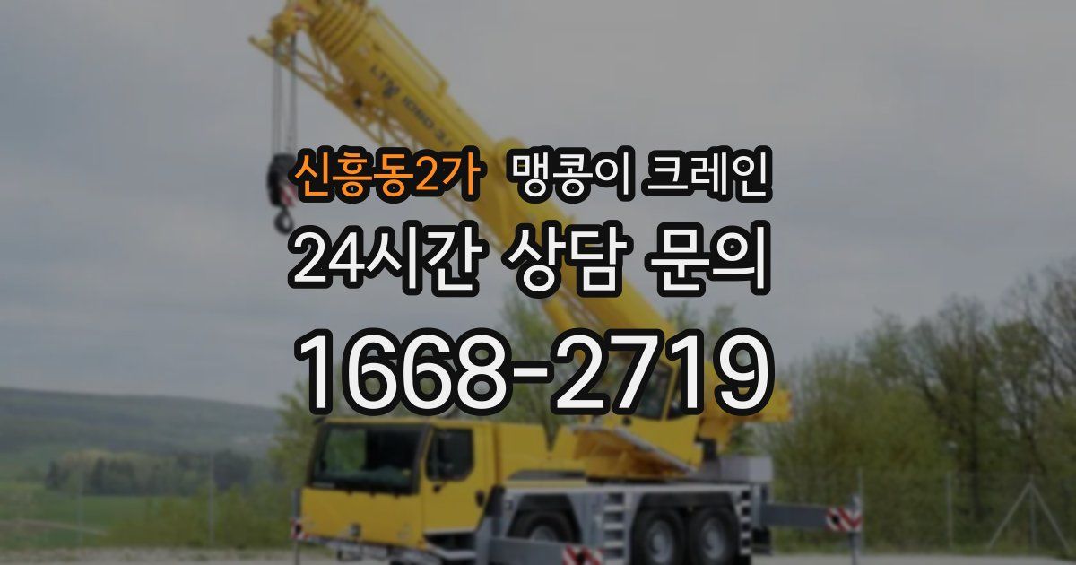 신흥동2가 맹콩이 크레인