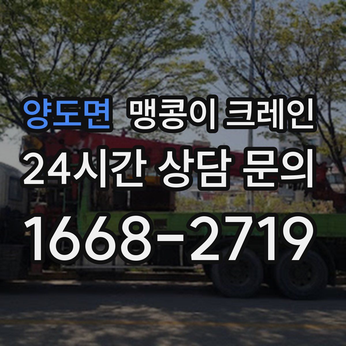 양도면 맹콩이 크레인
