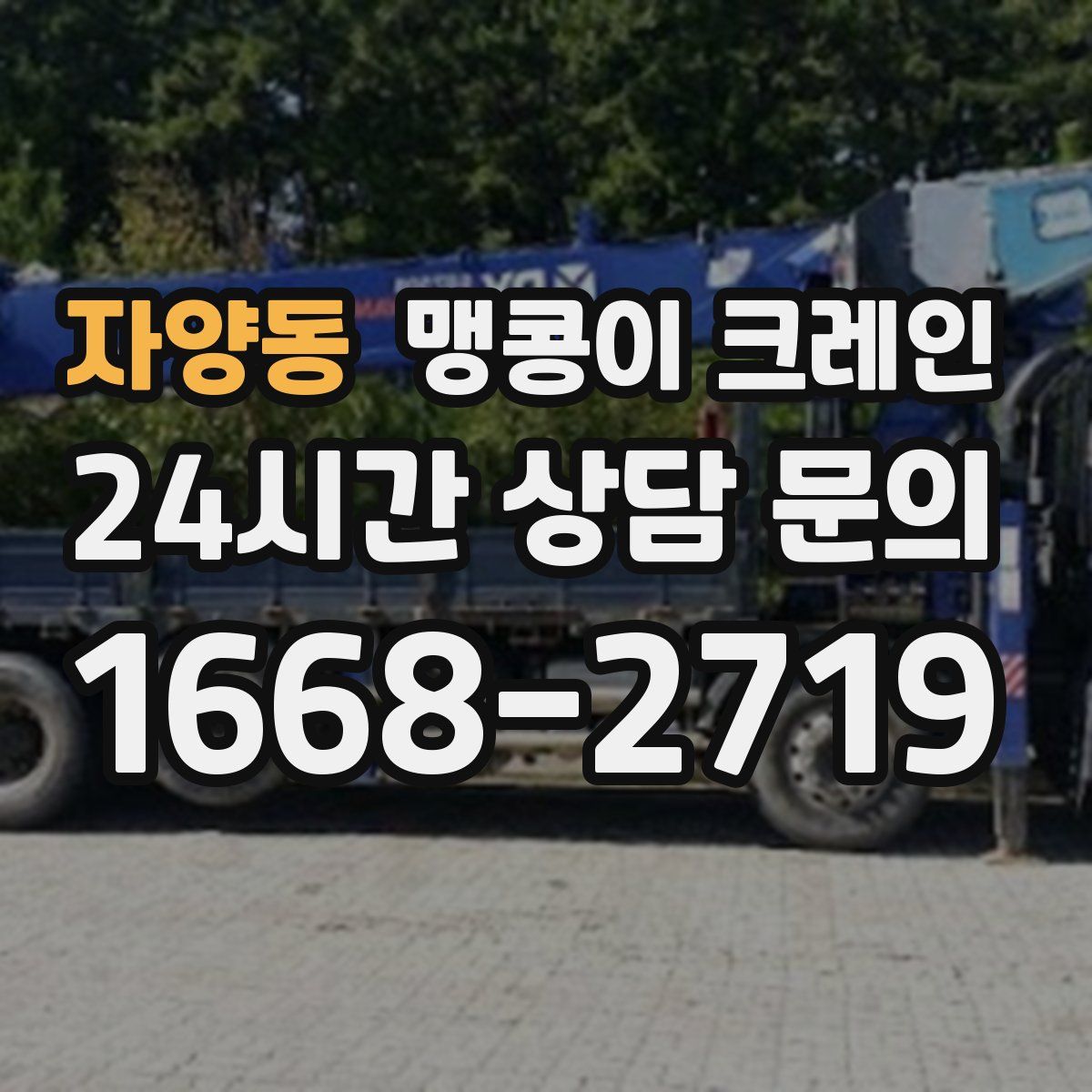 자양동 맹콩이 크레인