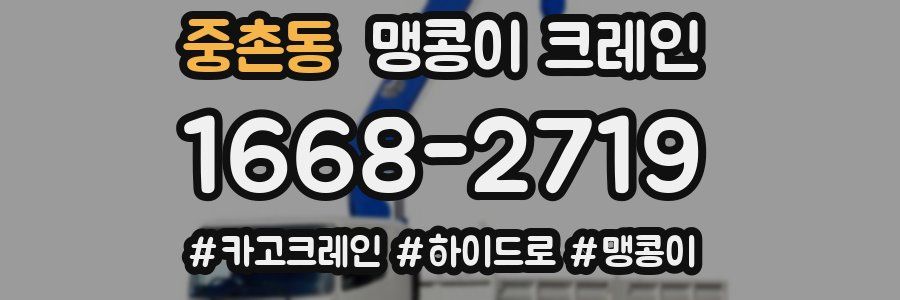 중촌동 맹콩이 크레인