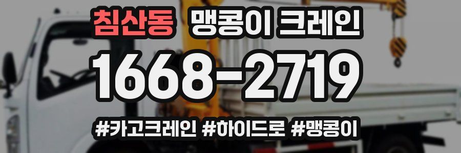 침산동 맹콩이 크레인