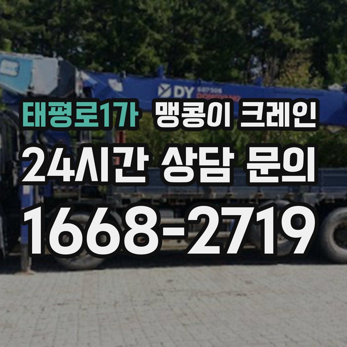 태평로1가 맹콩이 크레인