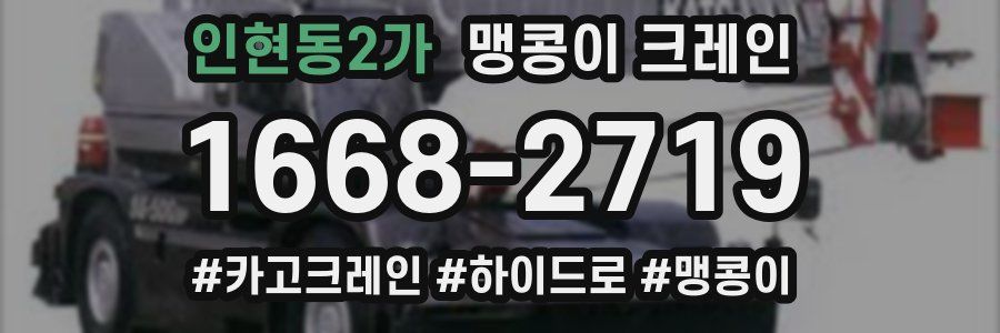 인현동2가 맹콩이 크레인