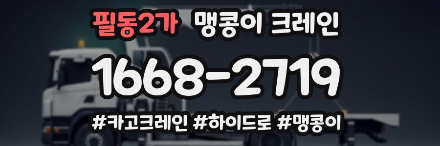 필동2가 맹콩이 크레인