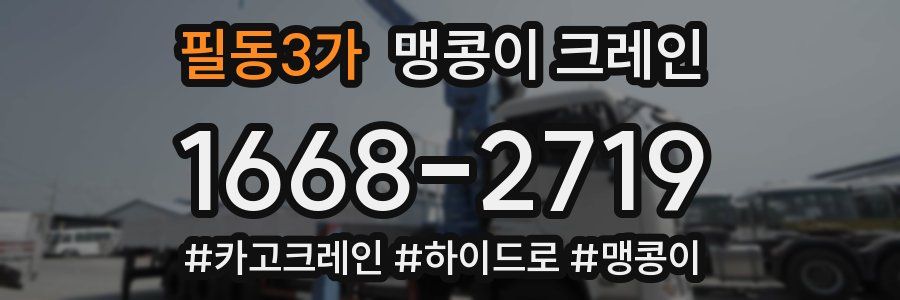 필동3가 맹콩이 크레인