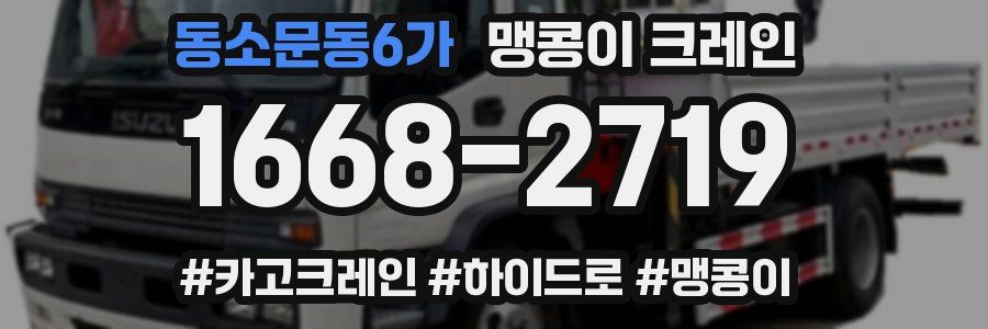 동소문동6가 맹콩이 크레인