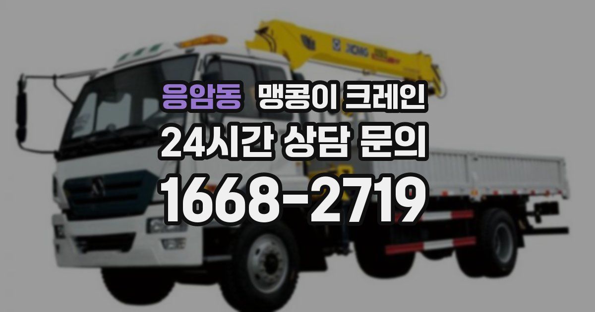응암동 맹콩이 크레인