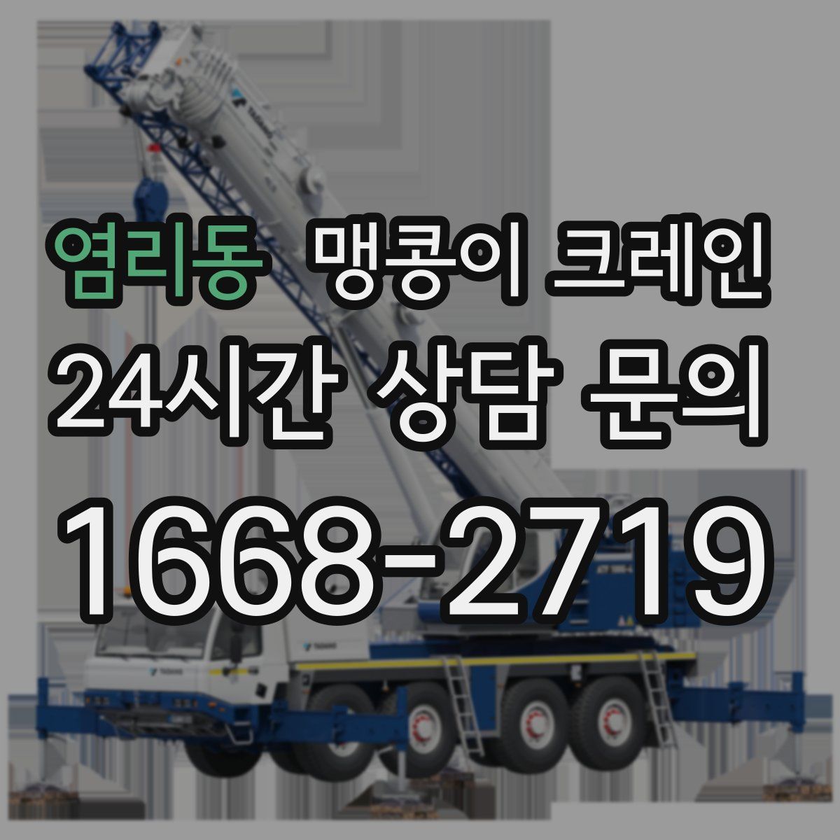 염리동 맹콩이 크레인