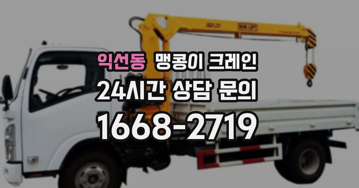 익선동 맹콩이 크레인