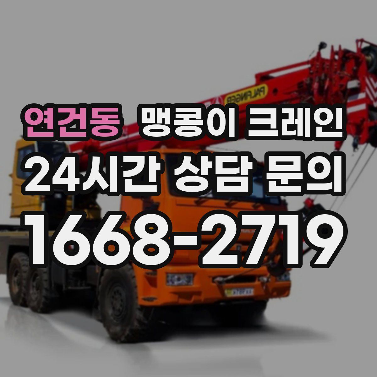 연건동 맹콩이 크레인