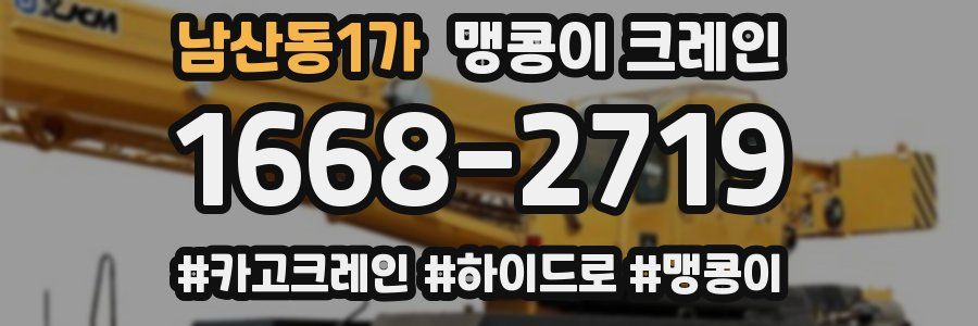 남산동1가 맹콩이 크레인