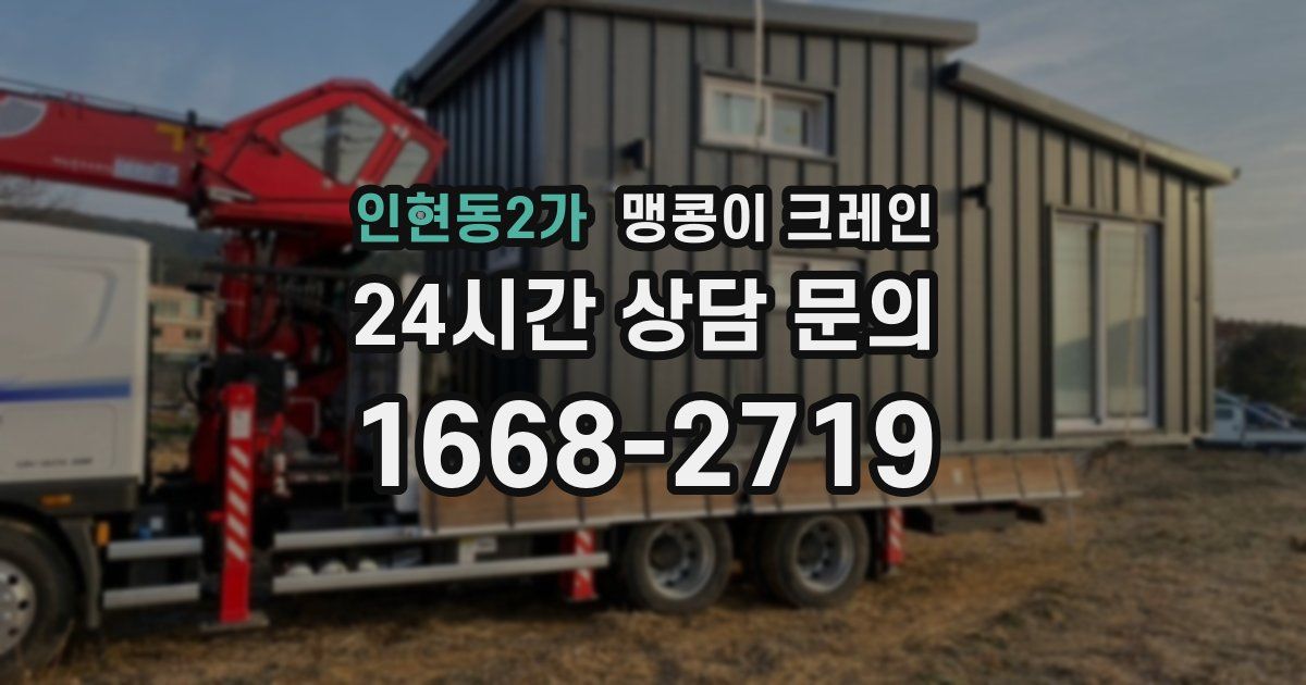 인현동2가 맹콩이 크레인