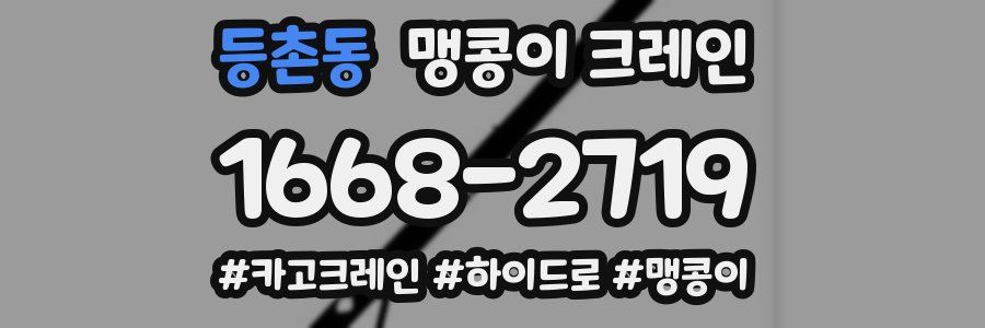 등촌동 맹콩이 크레인