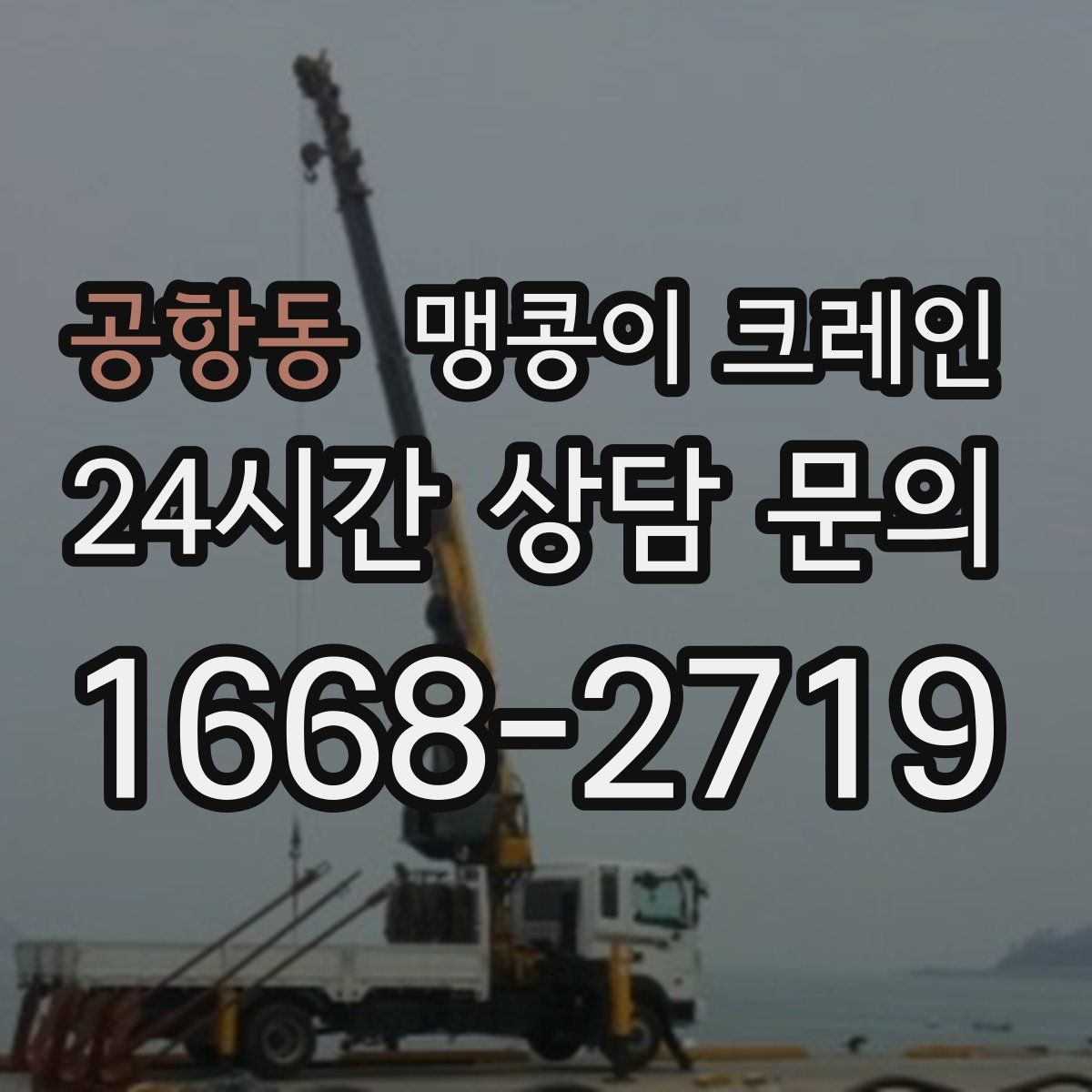 공항동 맹콩이 크레인
