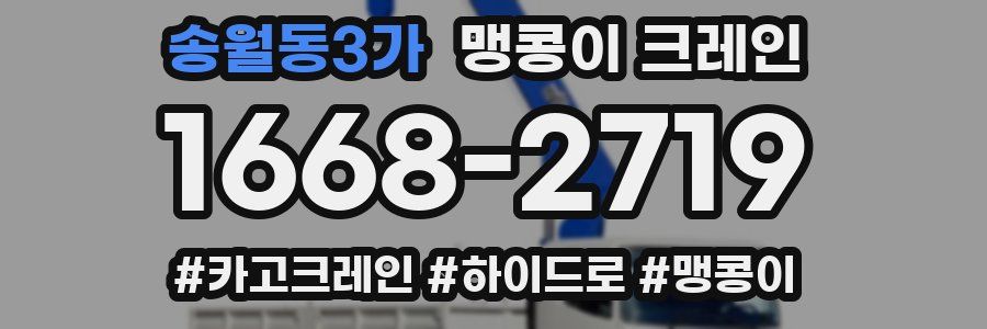 송월동3가 맹콩이 크레인