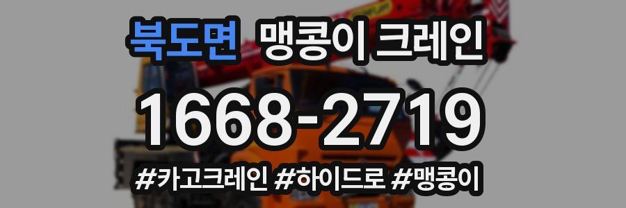 북도면 맹콩이 크레인