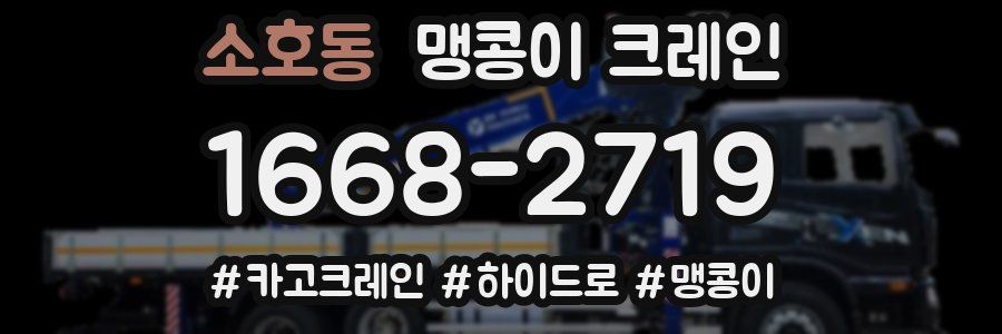 소호동 맹콩이 크레인
