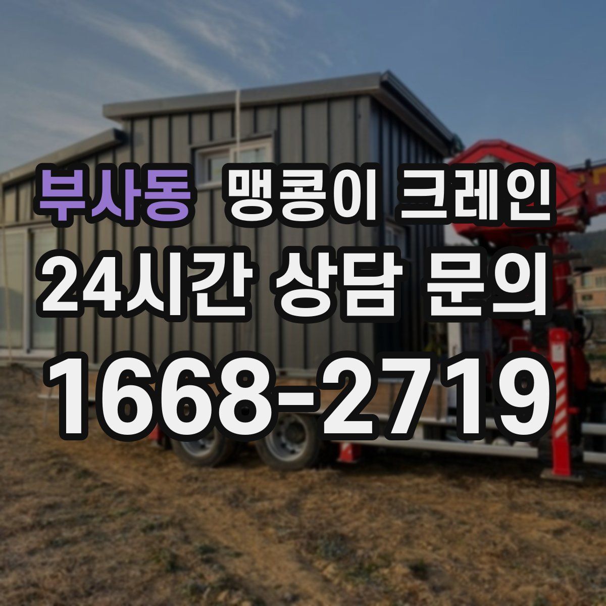 부사동 맹콩이 크레인