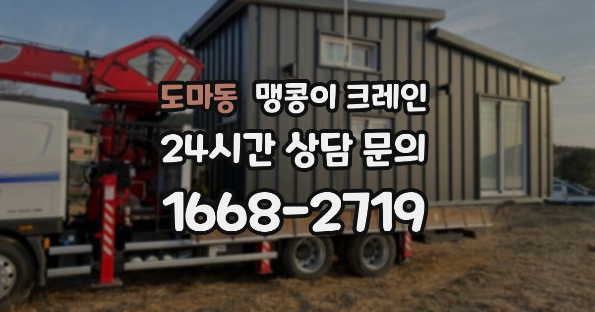도마동 맹콩이 크레인