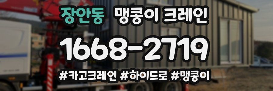 장안동 맹콩이 크레인