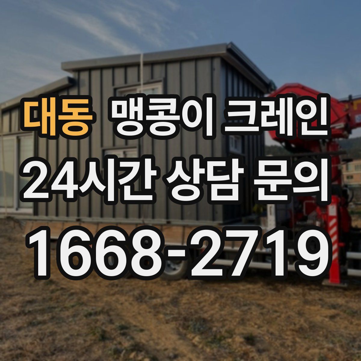 대동 맹콩이 크레인