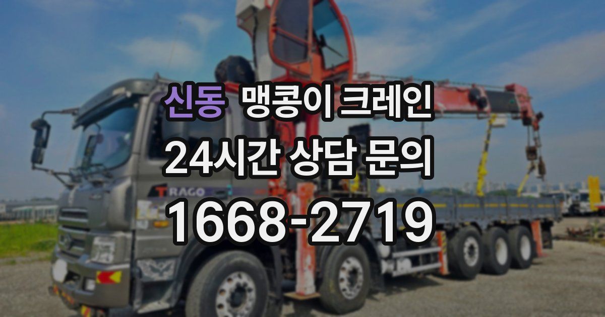 신동 맹콩이 크레인