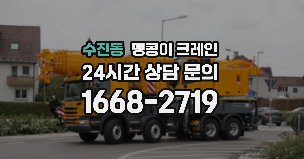 수진동 맹콩이 크레인