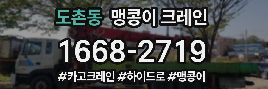 도촌동 맹콩이 크레인
