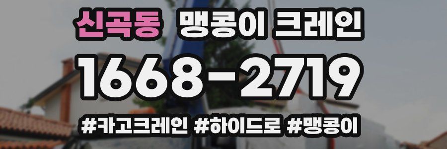 신곡동 맹콩이 크레인