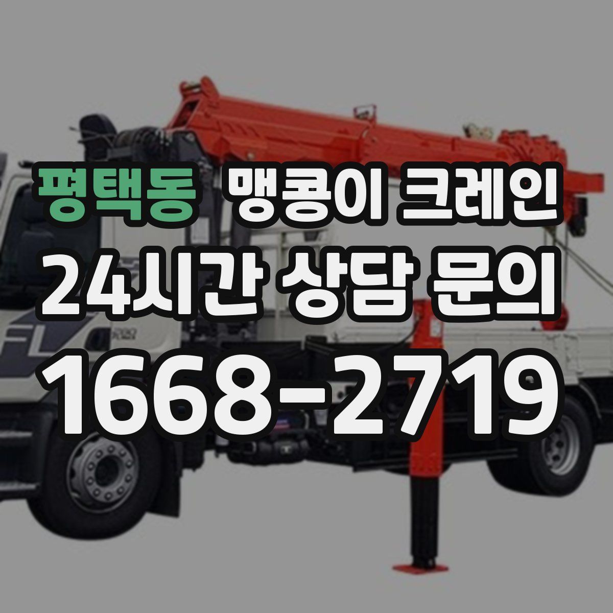 평택동 맹콩이 크레인