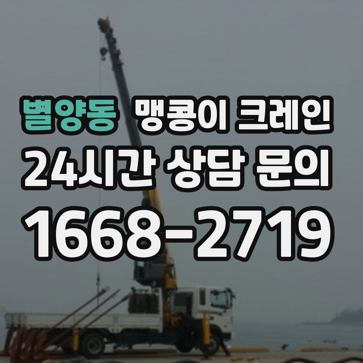 별양동 맹콩이 크레인