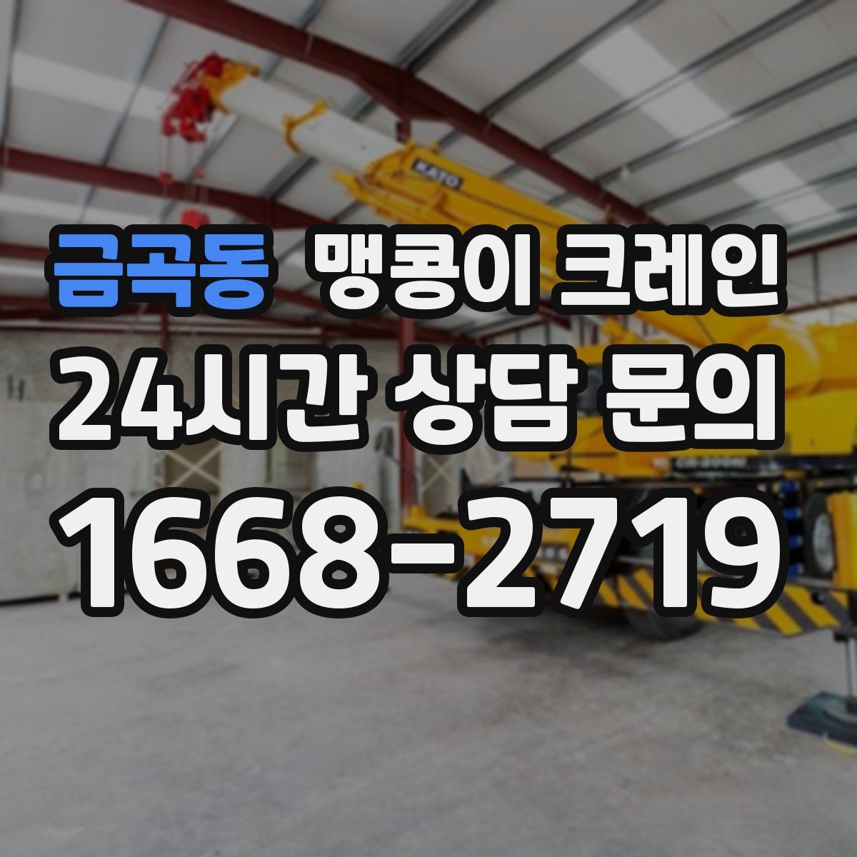 금곡동 맹콩이 크레인