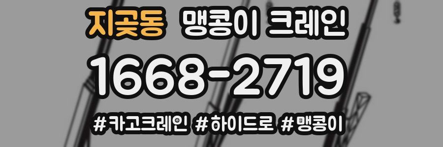 지곶동 맹콩이 크레인