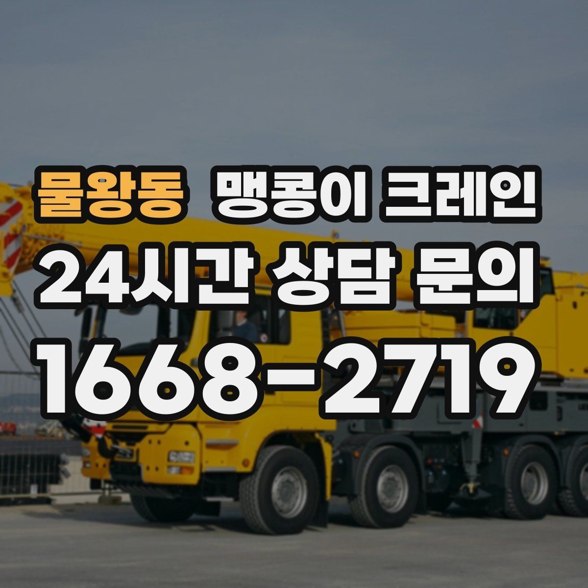 물왕동 맹콩이 크레인 정밀 장비 반입에서 흔들림이 치명적인 이유