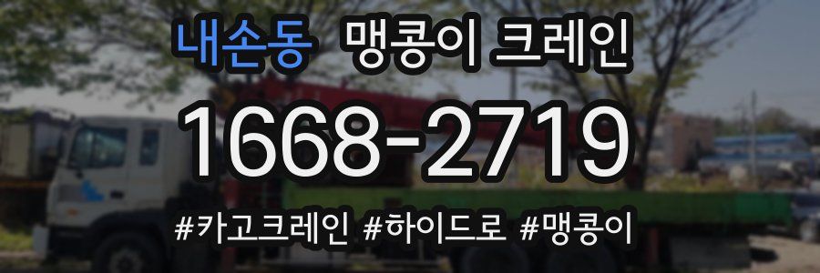 내손동 맹콩이 크레인
