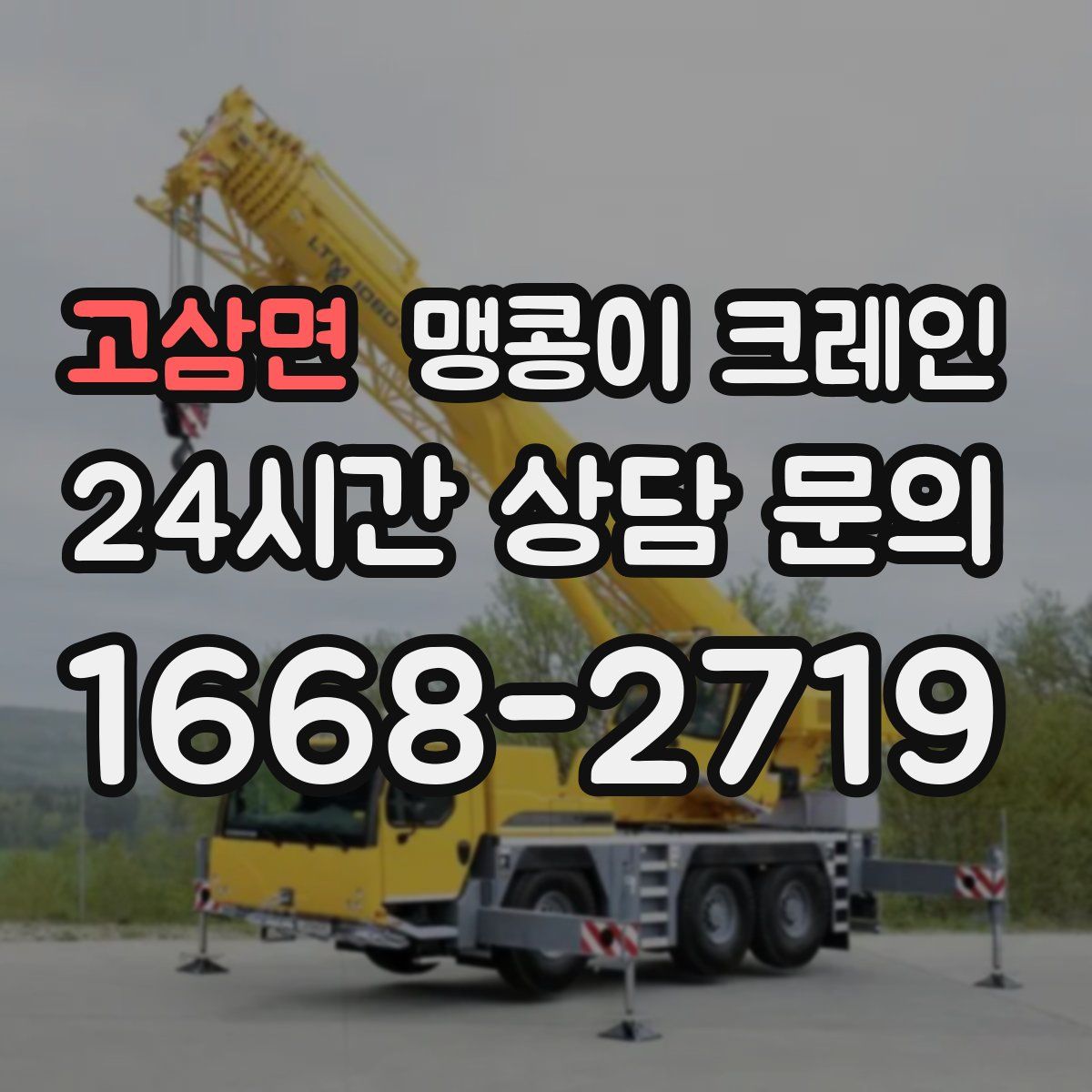 고삼면 맹콩이 크레인