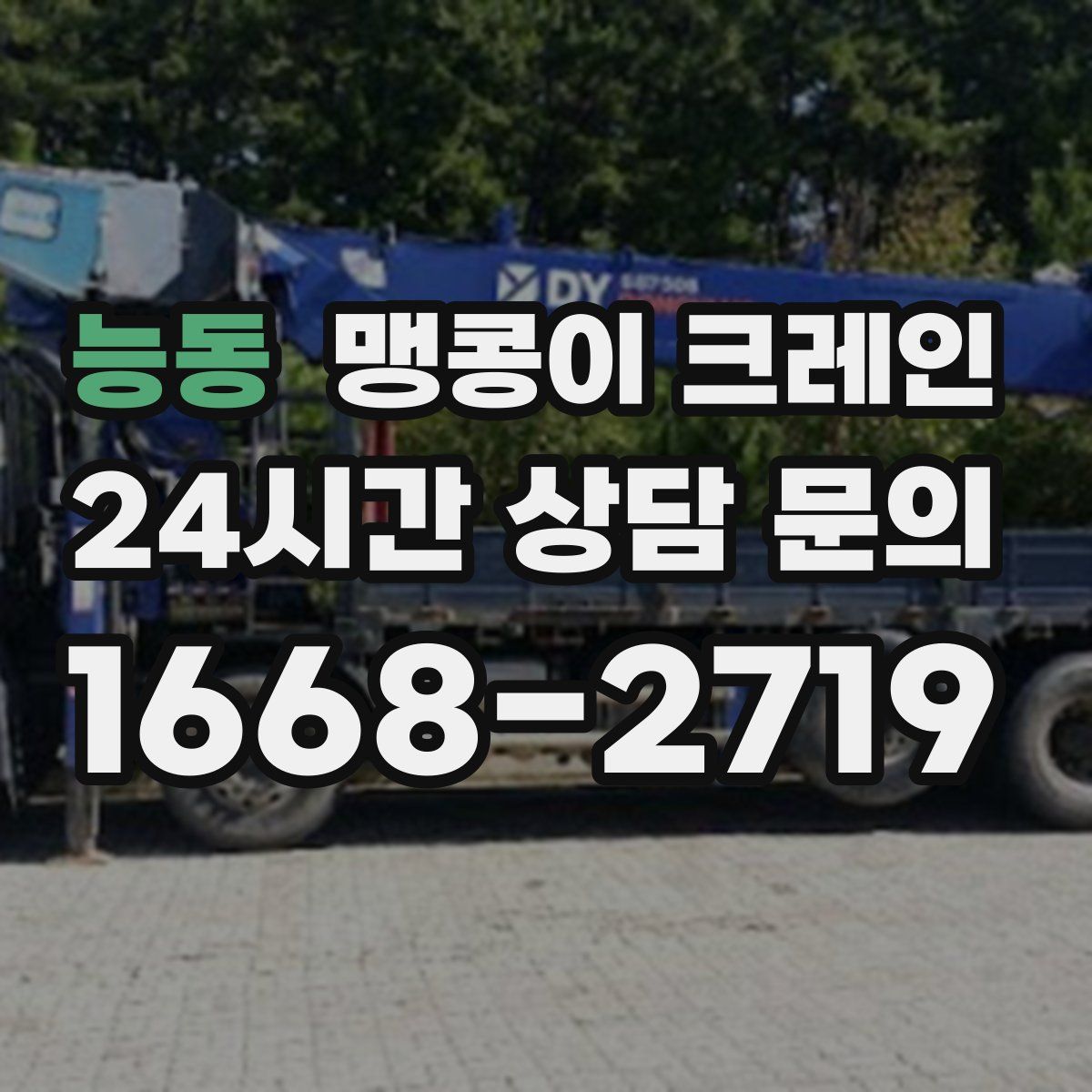 능동 맹콩이 크레인