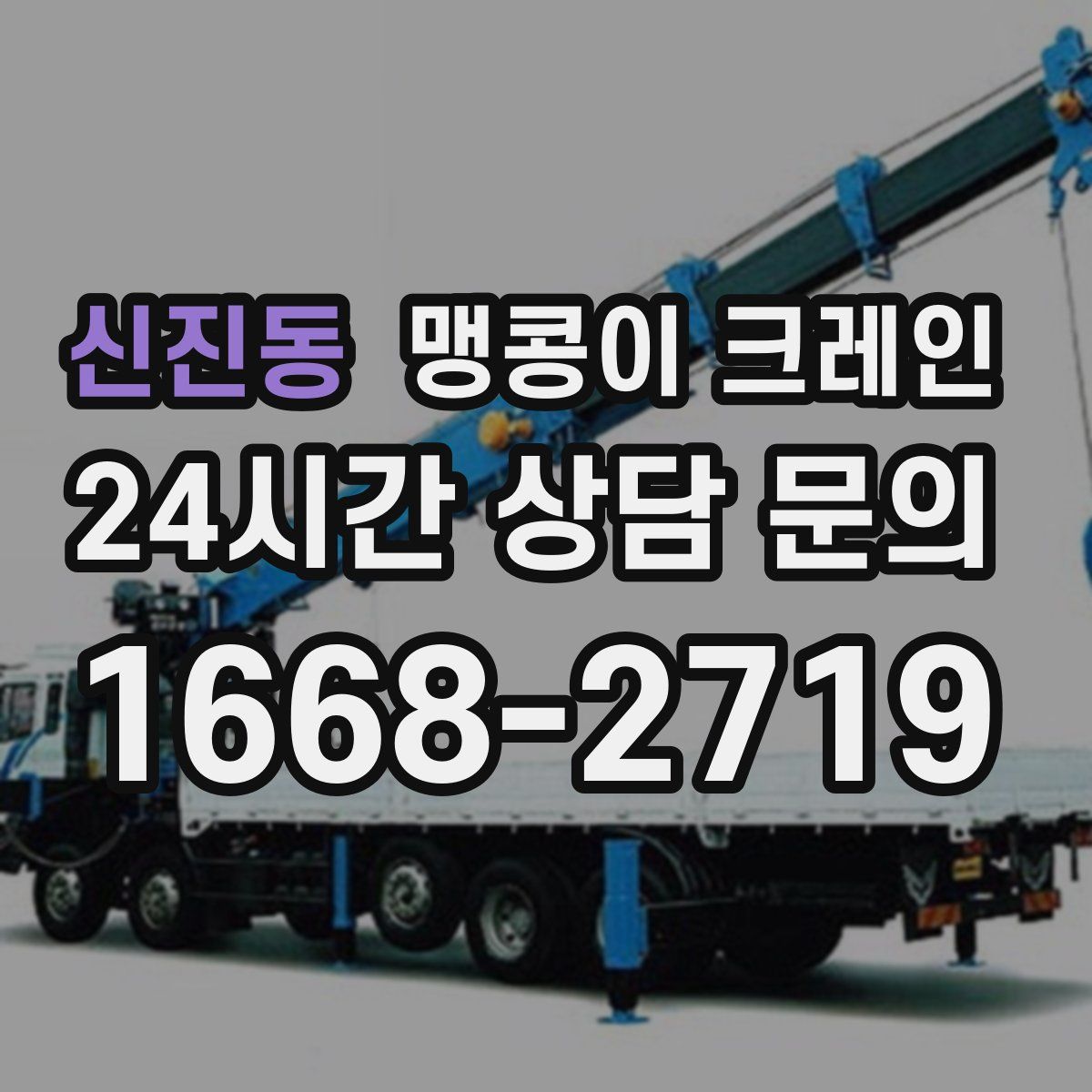 신진동 맹콩이 크레인
