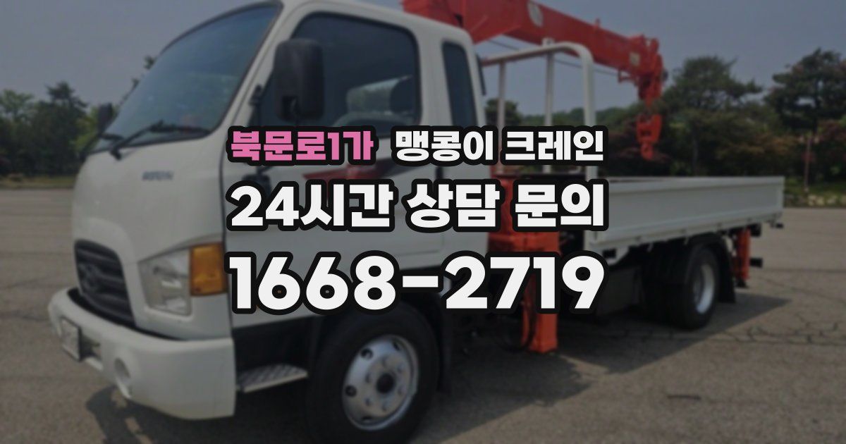 북문로1가 맹콩이 크레인