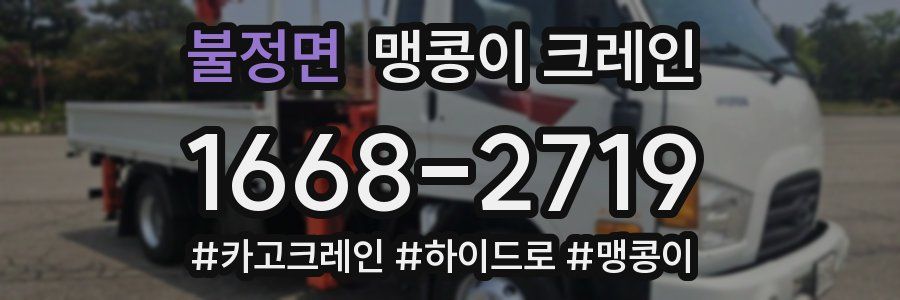 불정면 맹콩이 크레인