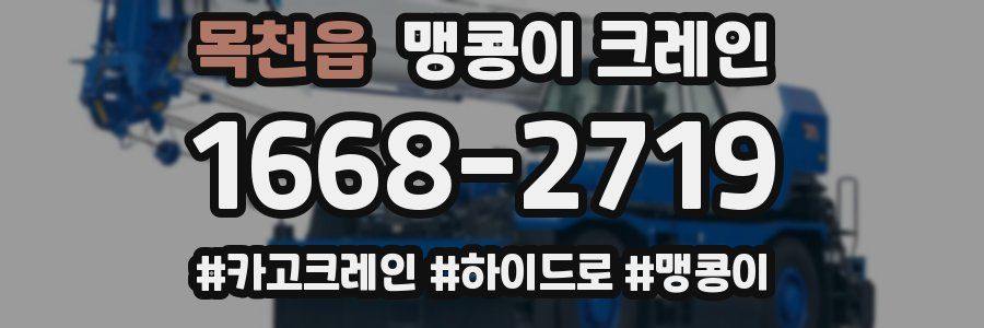 목천읍 맹콩이 크레인