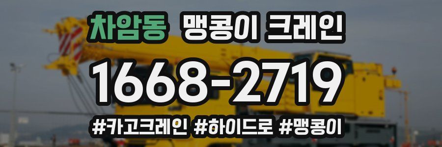 차암동 맹콩이 크레인