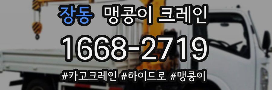 장동 맹콩이 크레인