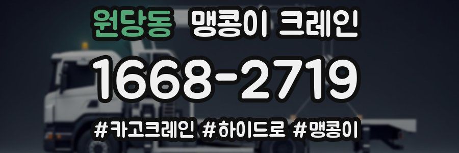 원당동 맹콩이 크레인